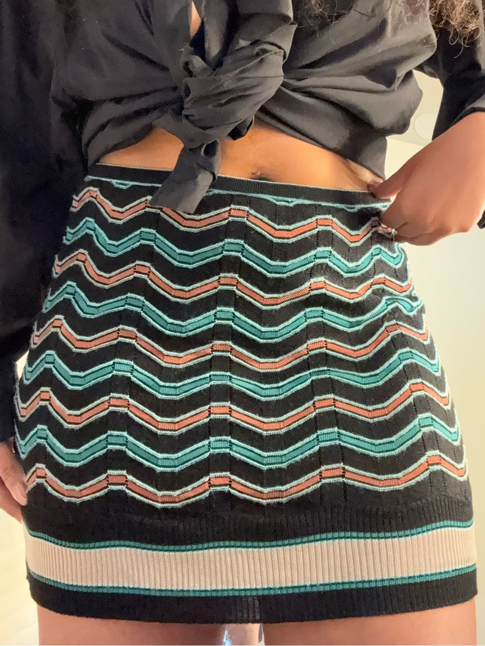 Vintage M Missoni Mini Skirt
